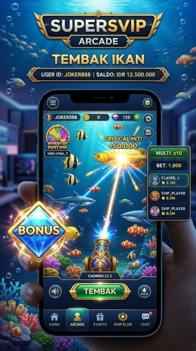 Galeri pratinjau visual supersvip build APK resmi terbaru